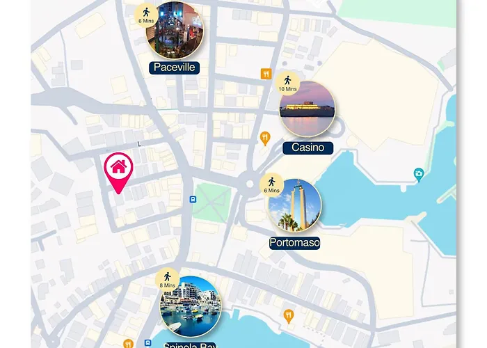 Prime Location, Modern In St Julian's, Paceville, 8 By Vaganza *