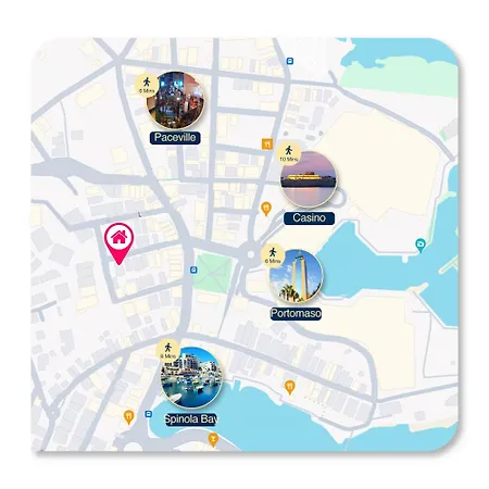 Prime Location, Modern In St Julian's, Paceville, 8 By Vaganza *